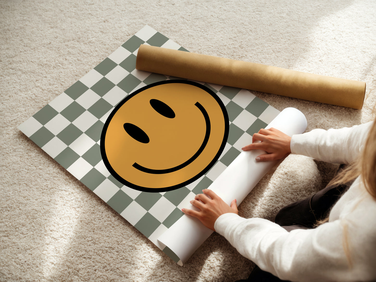 50 Boys Nursery Wall Art Bundle | Retro Whimsical Boy Aesthetic | Rad Little Dude, Smile & Checkered Groovy Prints | Instant Download | Suartprintstudio
