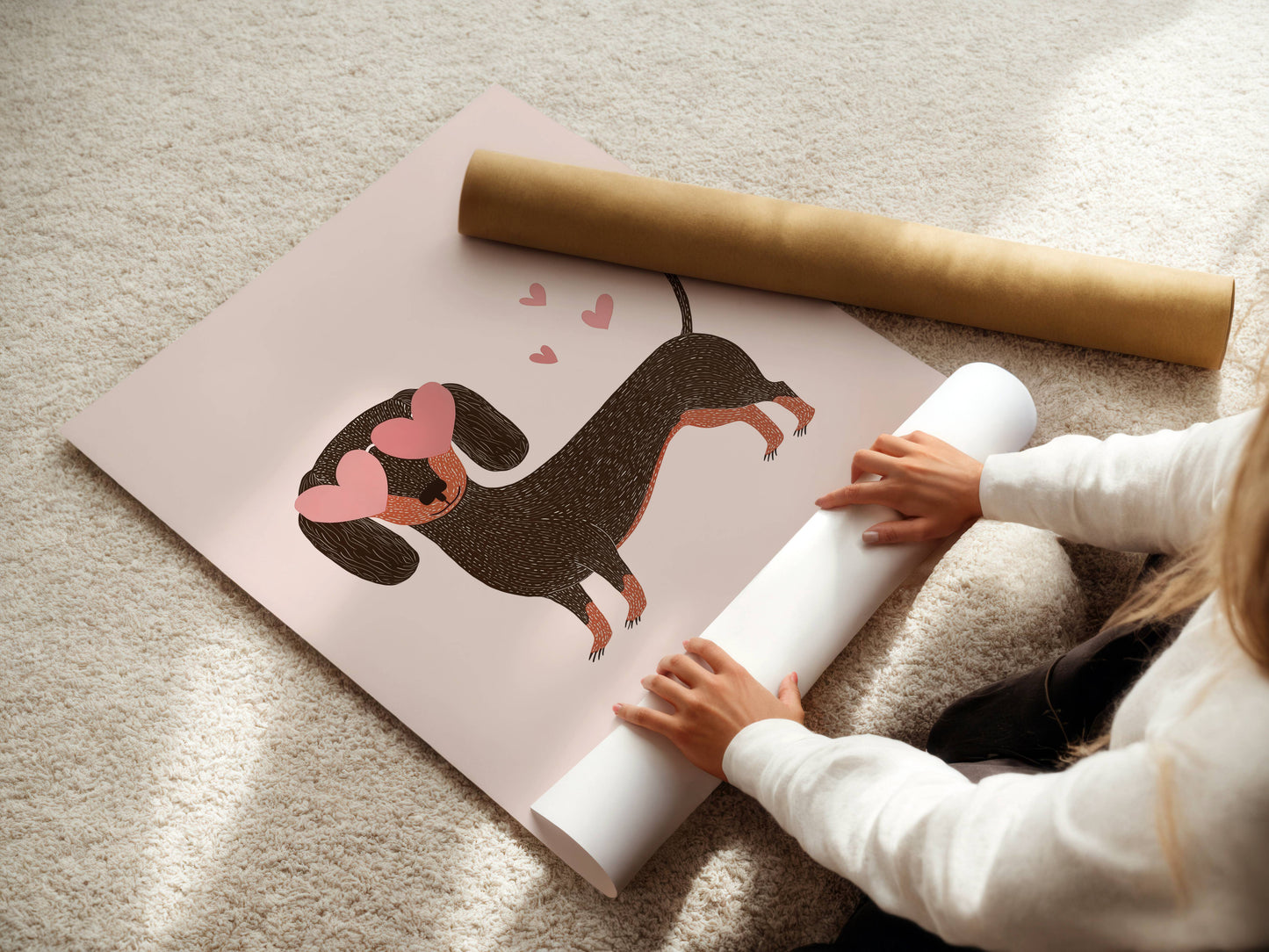Playful Animal Print & Animal Nursery Print for Kids Room - Girl Nursery Decor | SuArtPrintStudio