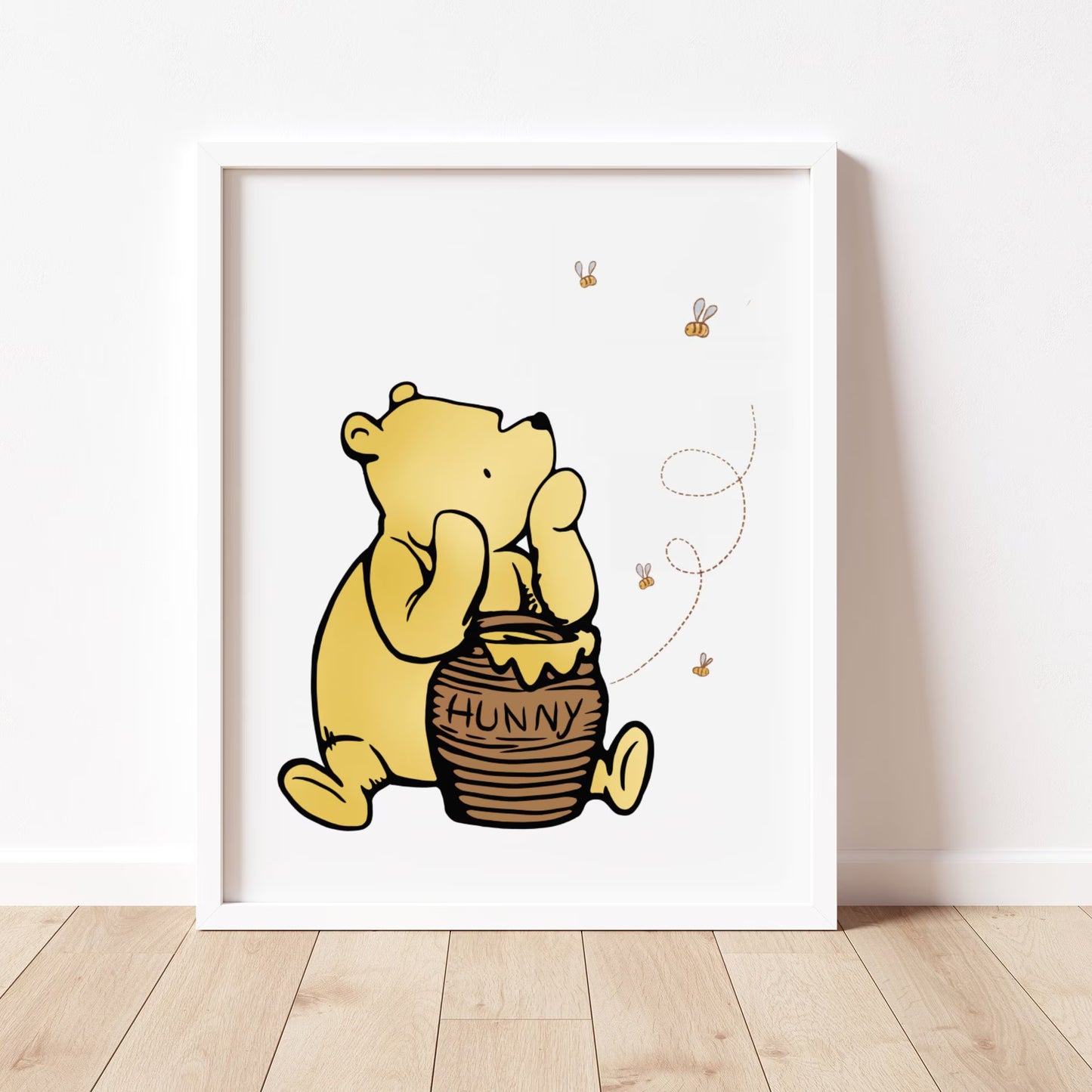Winnie the Pooh Nursery Prints Set | Classic Baby Wall Art | Nursery & Playroom Decor | Digital Download
