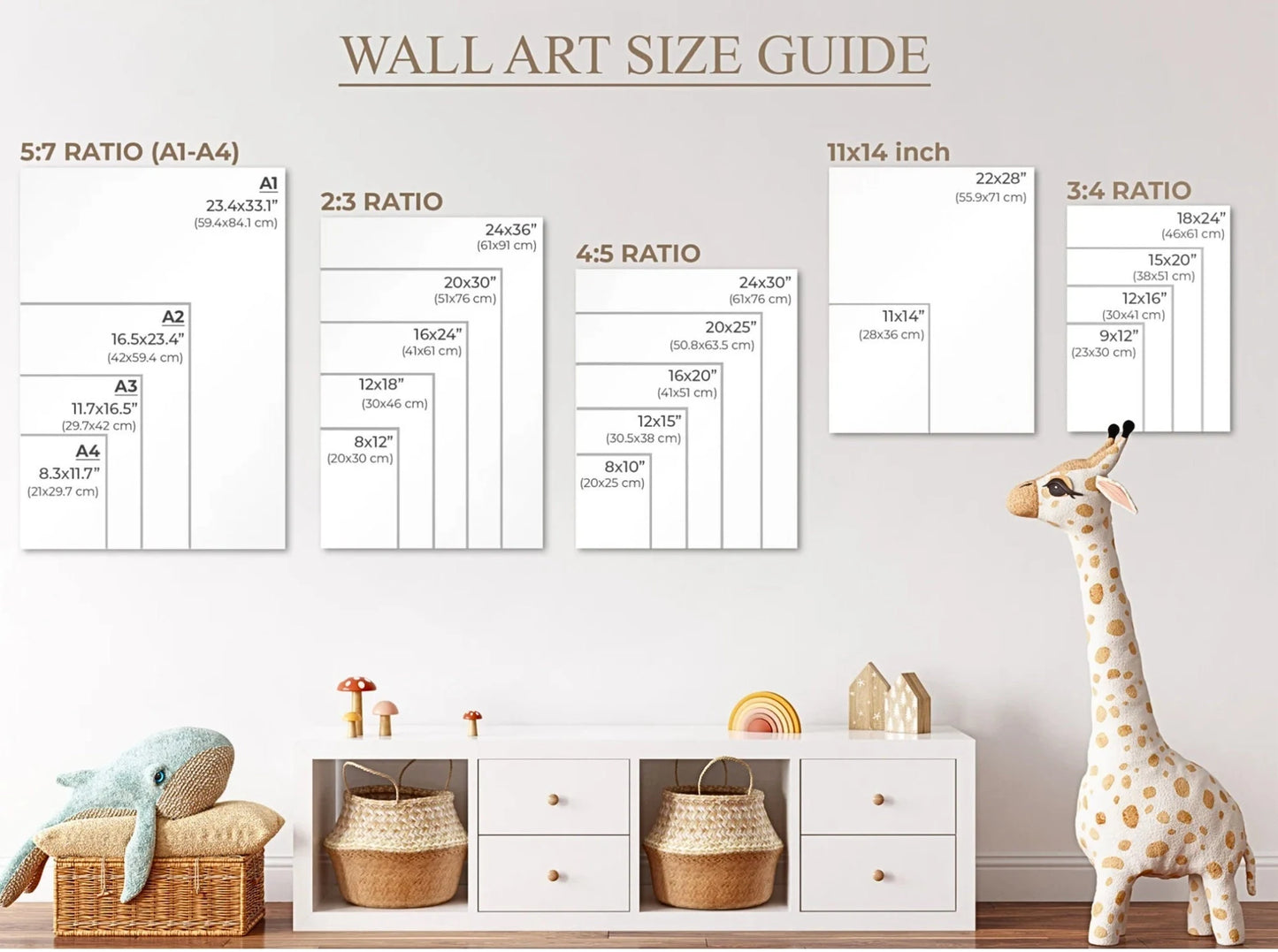 Winnie the Pooh Nursery Prints Set | Classic Baby Wall Art | Nursery & Playroom Decor | Digital Download