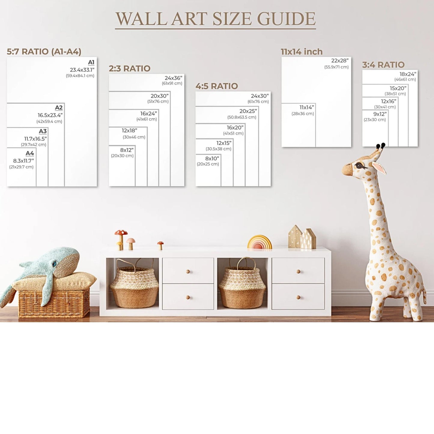 Teddy Bear Nursery Wall Art Prints Set of 6 — “Love You to the Moon and Back” Neutral Nursery Decor (Instant Download)