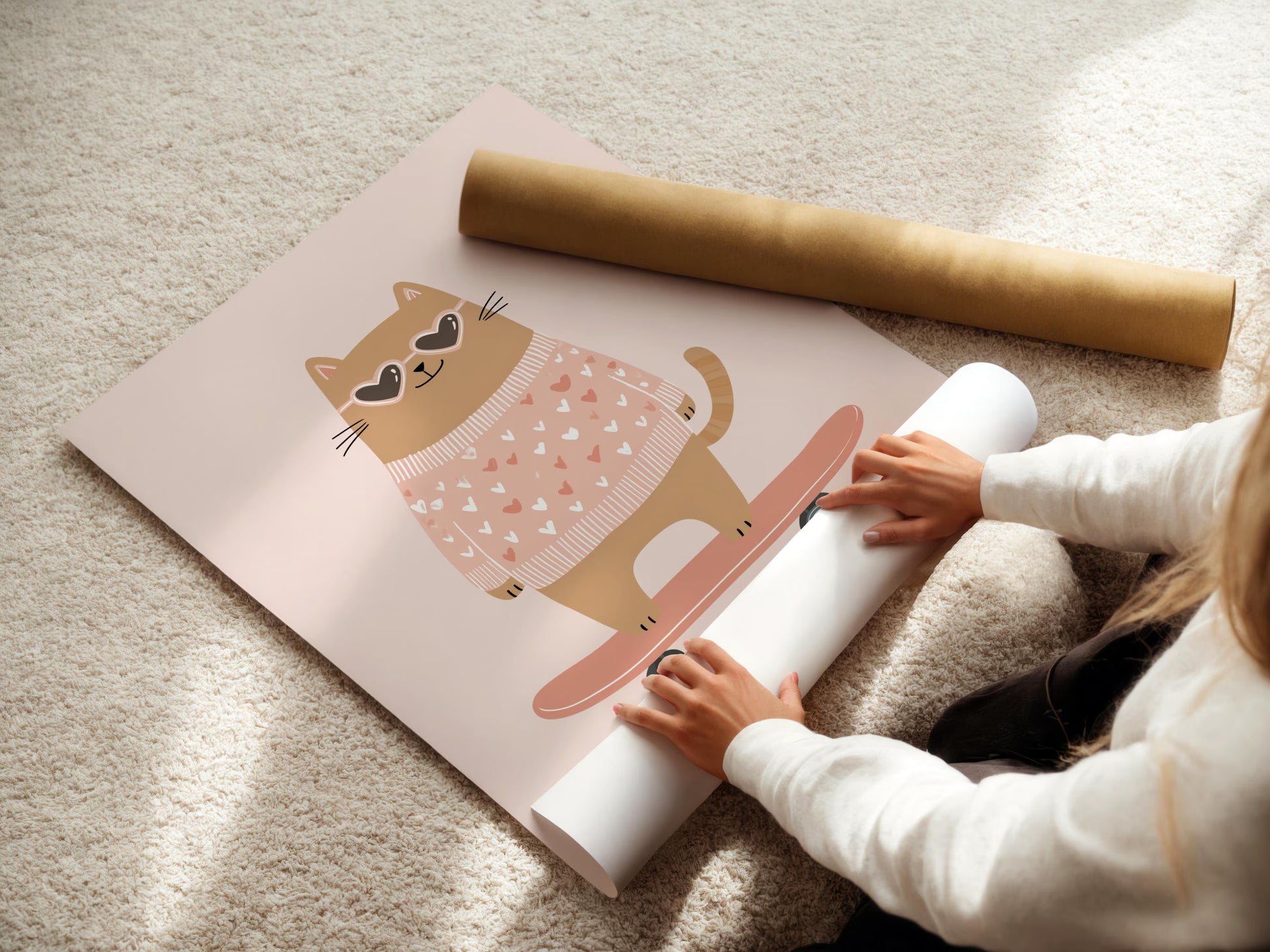 70+ Baby Girl Nursery Wall Art Prints bundle - Pink Nursery Decor & Girls Room Prints | SuArtPrintStudio