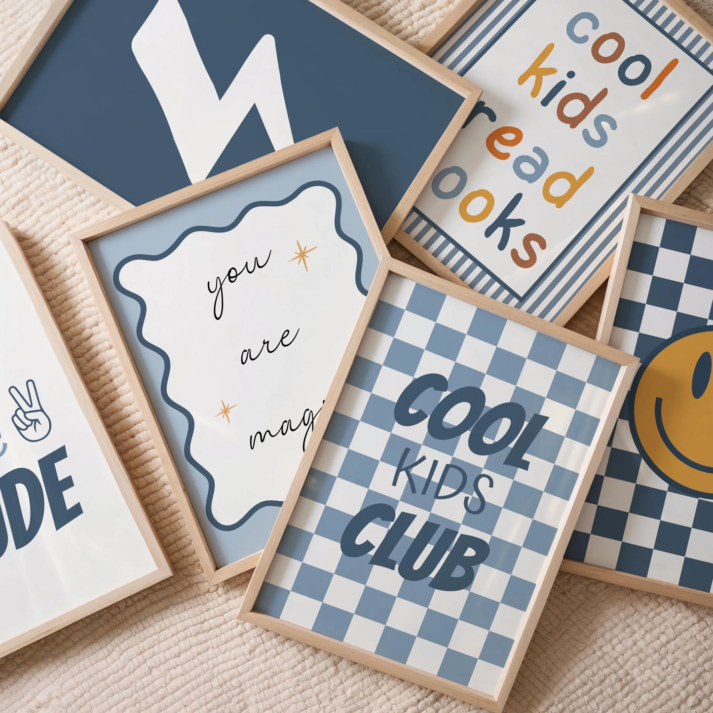 Boys nursery wall art printable – playful animal prints, inspirational quotes, nursery & playroom decor, instant digital download | SuArtPrintStudio