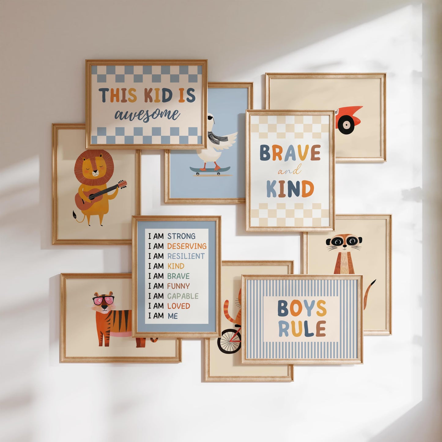 150+ Boys Room Prints Bundle | Nursery & Playroom Decor (Digital Download)