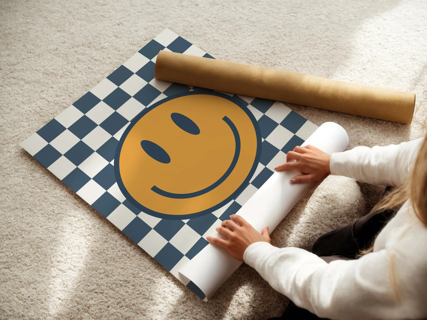 50+ Boys Nursery Wall Art Prints | Long Live Boyhood, Checkered, Smiley Face, Groovy | Baby Boy & Kids Room Decor | Printable Bundle | Instant Download