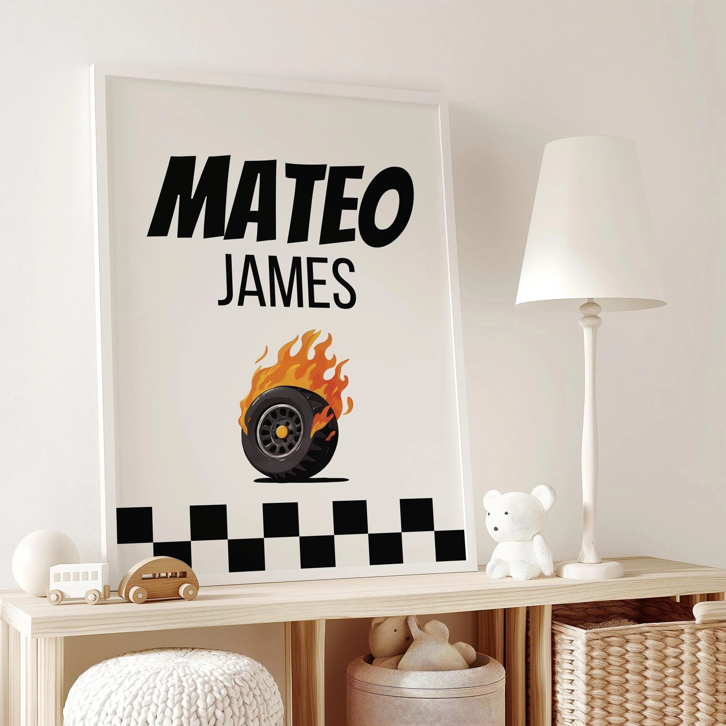 Custom Monster Truck  Boys Nursery Wall Art Prints Set of 3, Name Sign Monster Jam boys room & Playroom decor. Perfect baby shower gift, nursery decor. Digital download, printable Art