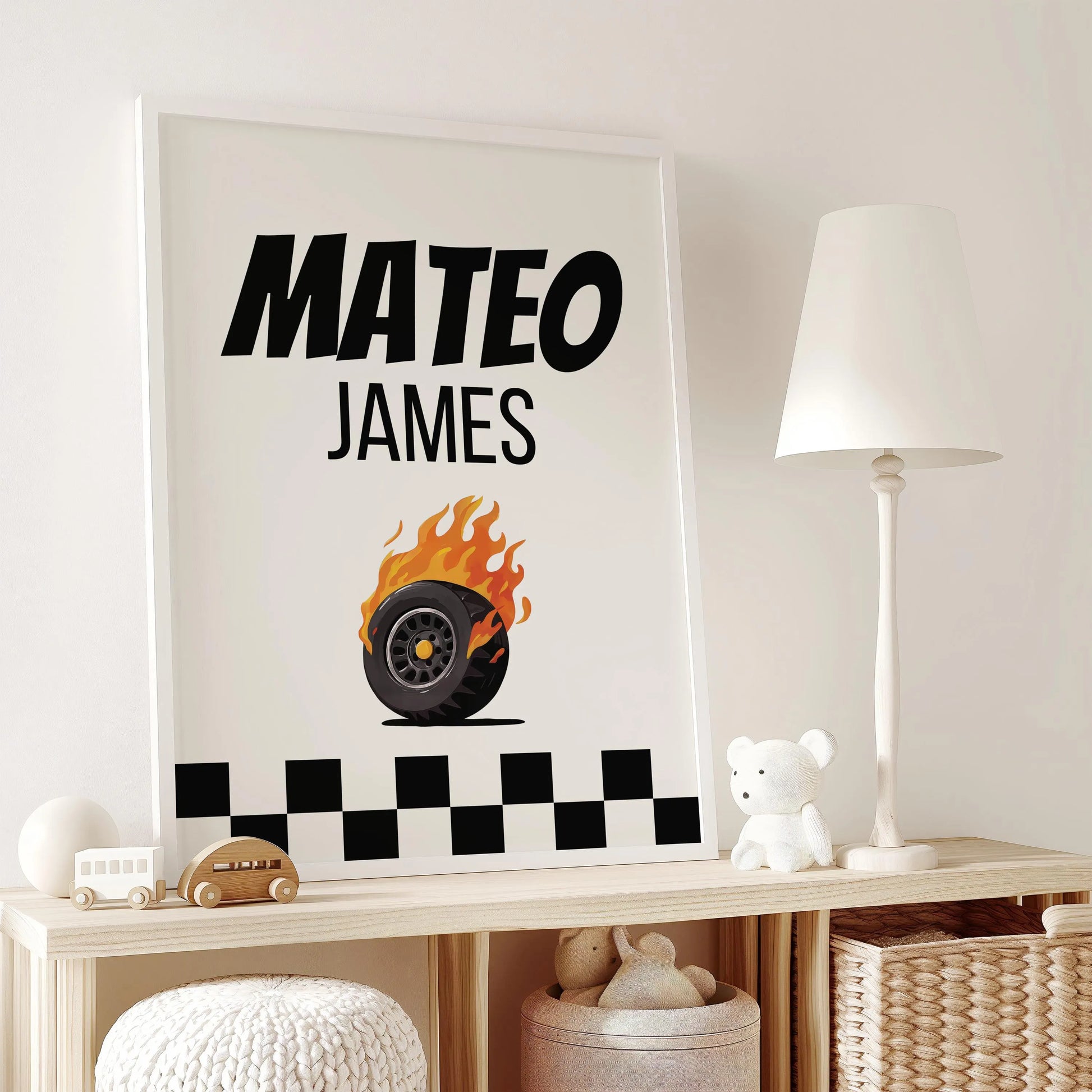 Custom Monster Truck  Boys Nursery Wall Art Prints Set of 3, Name Sign Monster Jam boys room & Playroom decor. Perfect baby shower gift, nursery decor. Digital download, printable Art