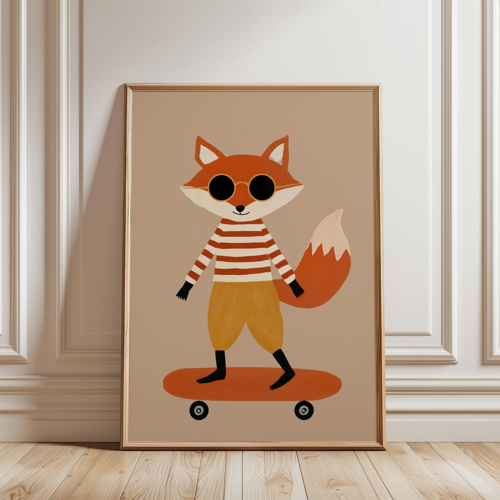 Whimsical nursery wall art prints set of 6 playroom decor safari woodland nursery decor | boys room decor toddler room decor | kids room gallery wall | baby shower gift di