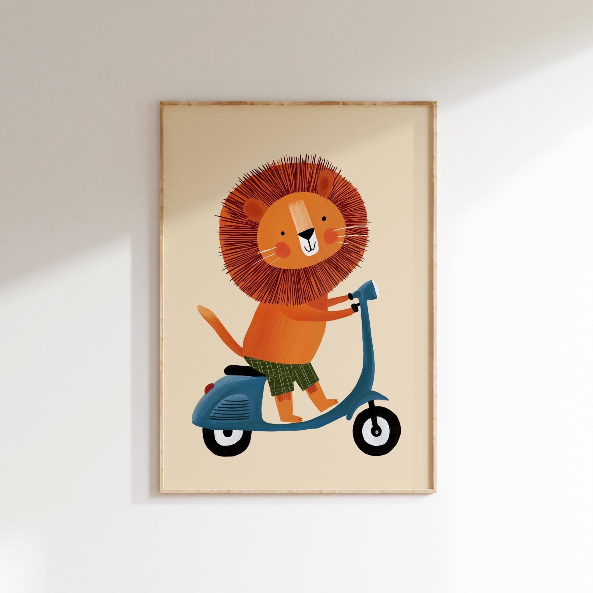 Whimsical nursery wall art prints set of 6 playroom decor safari woodland nursery decor | boys room decor toddler room decor | kids room gallery wall | baby shower gift di