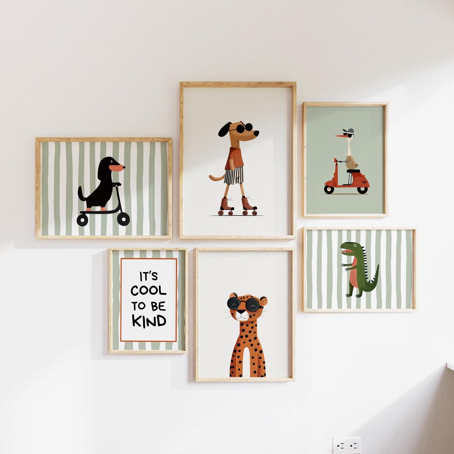 200 Boys Room Prints + Custom Name Sign Print | Nursery & Playroom Wall Art | Digital Download